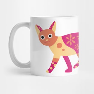 Cute Cat Multicolor Mug